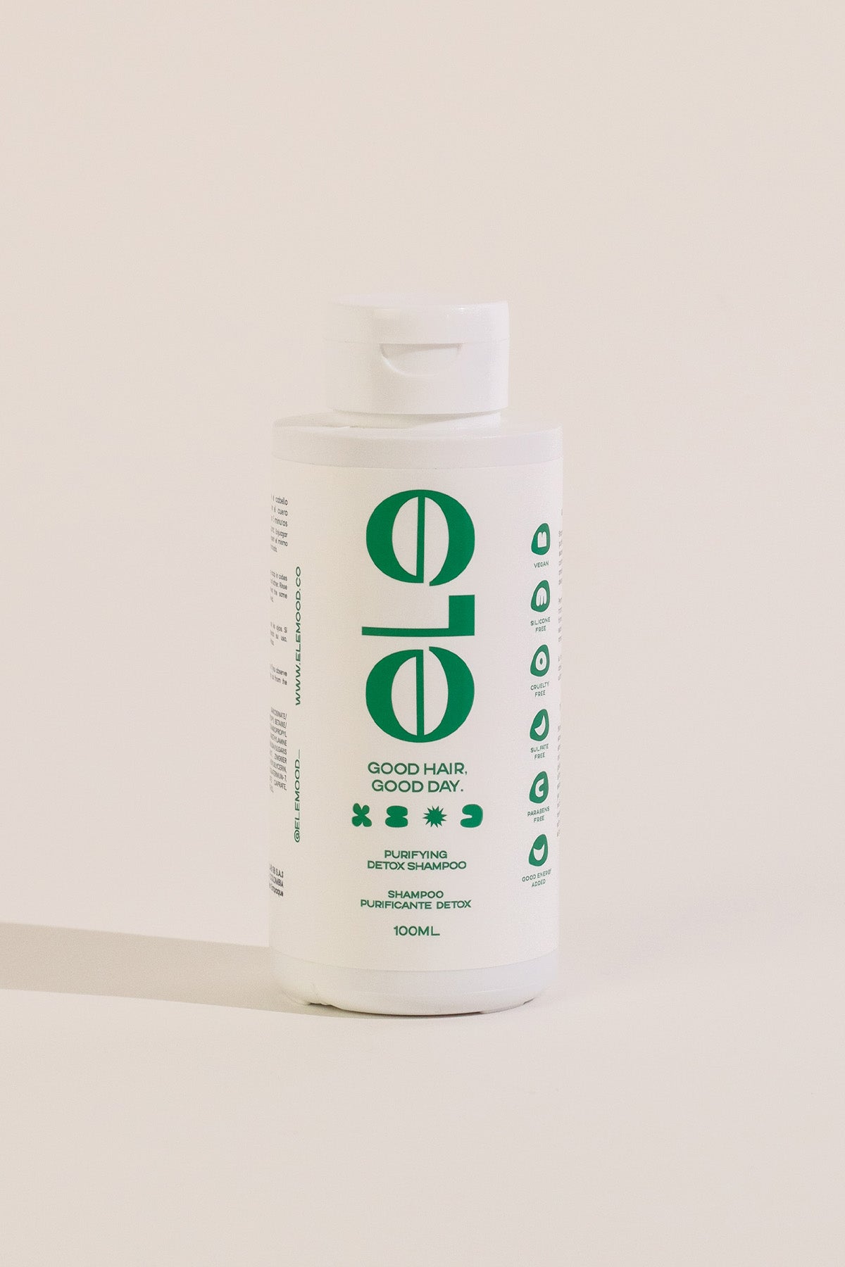 shampoo detox para pelo graso tamaño viajero